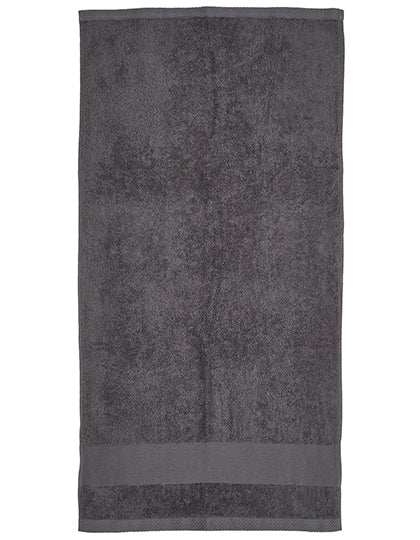 Organic Cozy Bath Towel in Dark Grey, Größe 70 x 140 cm