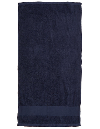 Organic Cozy Bath Towel in Navy, Größe 70 x 140 cm