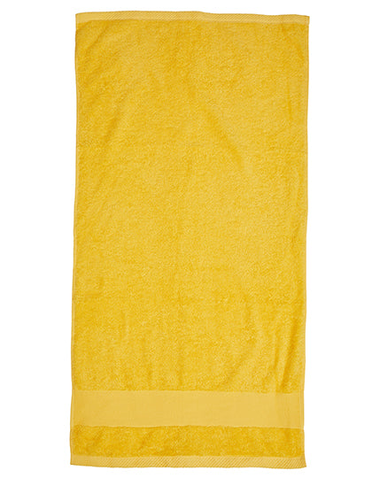 Organic Cozy Bath Towel in Sunflower Yellow, Größe 70 x 140 cm