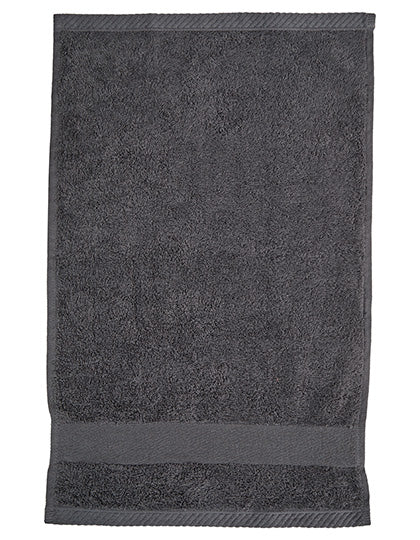Organic Cozy Guest Towel in Dark Grey, Größe 30 x 50 cm