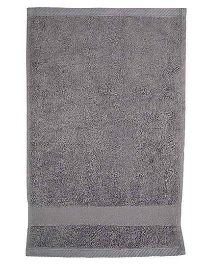 Organic Cozy Guest Towel in Light Grey, Größe 30 x 50 cm