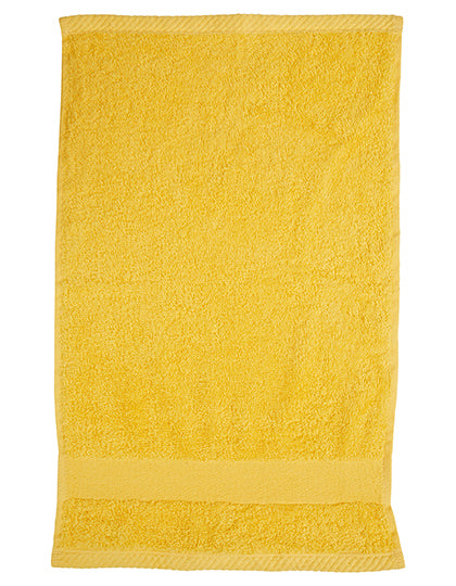 Organic Cozy Guest Towel in Sunflower Yellow, Größe 30 x 50 cm