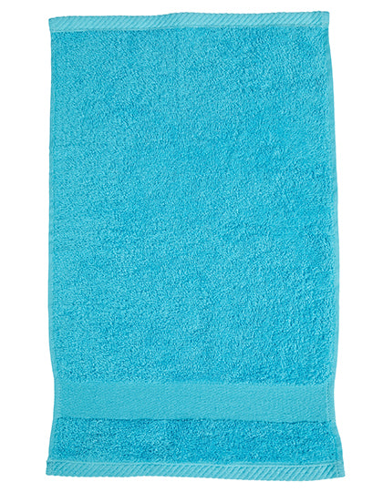 Organic Cozy Guest Towel in Turquoise, Größe 30 x 50 cm