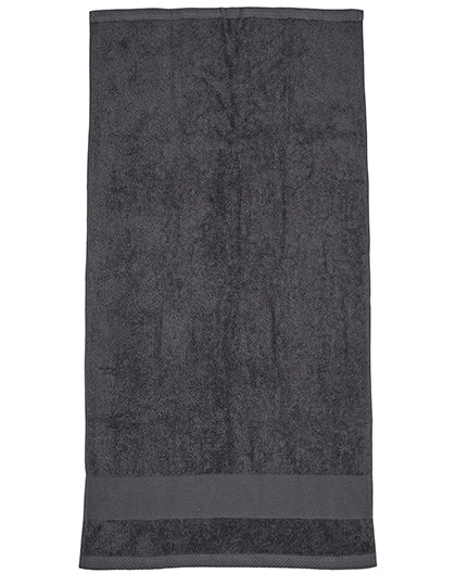 Organic Cozy Hand Towel in Dark Grey, Größe 50 x 100 cm