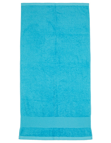Organic Cozy Hand Towel in Turquoise, Größe 50 x 100 cm