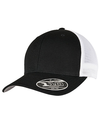 110 Mesh 2-Tone Cap in Black, Größe One Size
