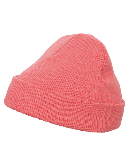 Heavyweight Beanie in Coral, Größe One Size