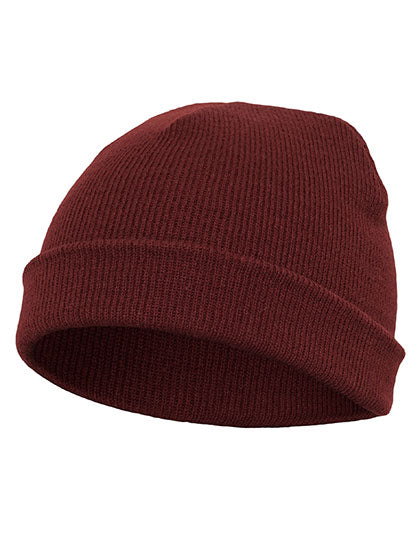Heavyweight Beanie in Maroon, Größe One Size