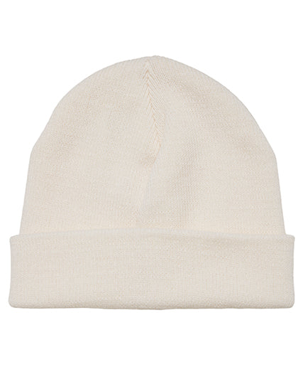 Heavyweight Beanie in White Sand, Größe One Size