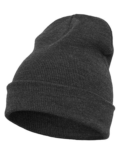 Heavyweight Long Beanie in Charcoal, Größe One Size