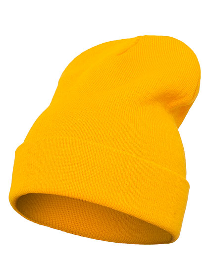 Heavyweight Long Beanie in Gold, Größe One Size