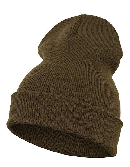 Heavyweight Long Beanie in Olive, Größe One Size