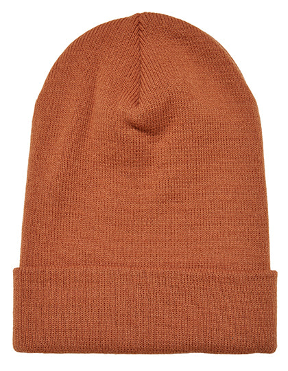 Heavyweight Long Beanie in Toffee, Größe One Size