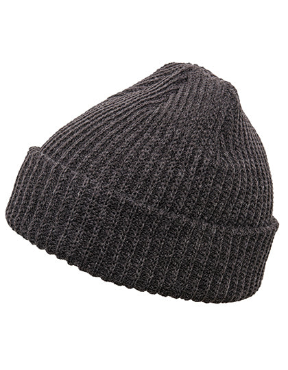 Rib Beanie in Charcoal, Größe One Size
