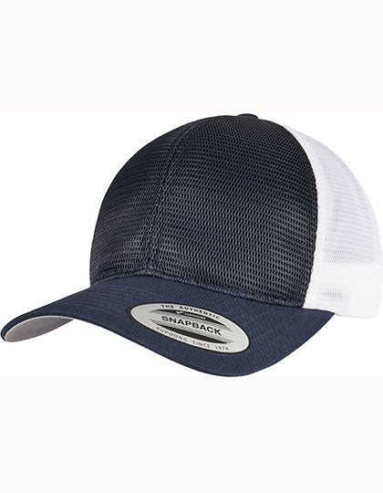 Flexfit 360 Omnimesh Cap 2-Tone in Navy, Größe L/XL