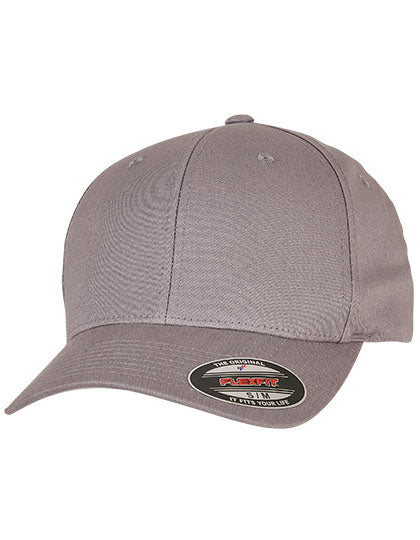 V-FLEXFIT® Cotton Twill Cap in Grey, Größe L/XL