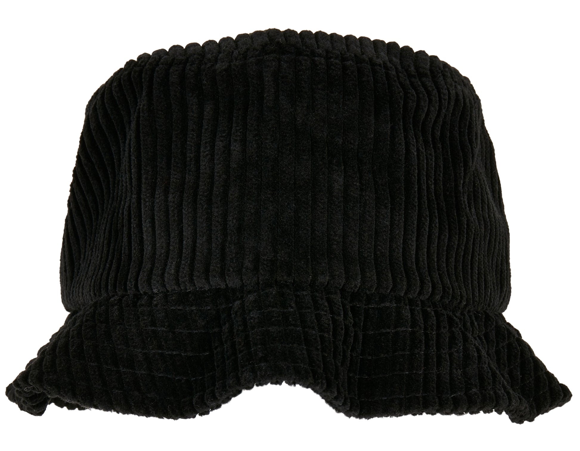 Big Corduroy Bucket Hat in Black, Größe One Size