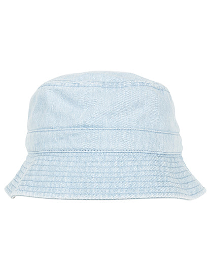 Denim Bucket Hat in Light Blue, Größe One Size