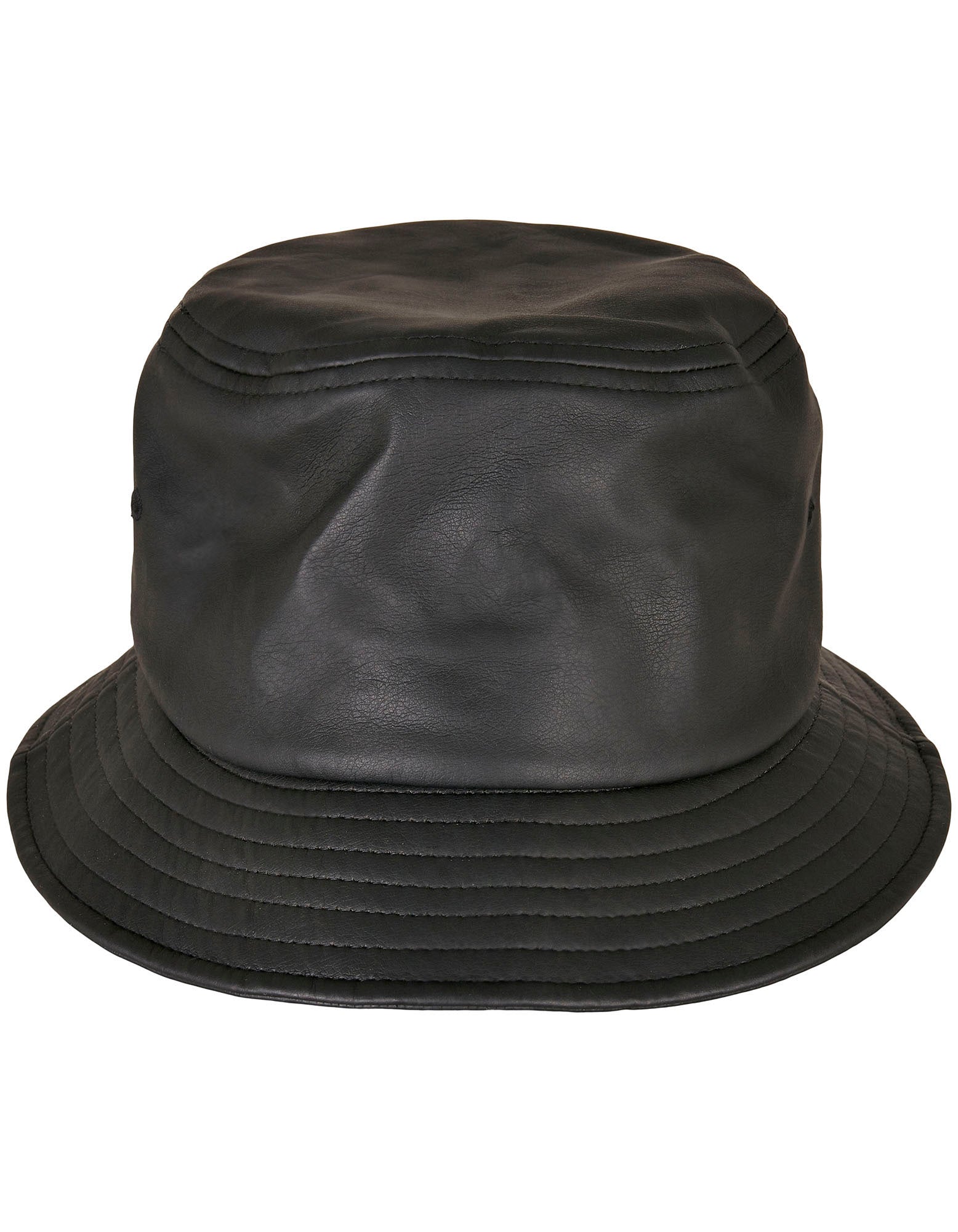 Imitation Leather Bucket Hat