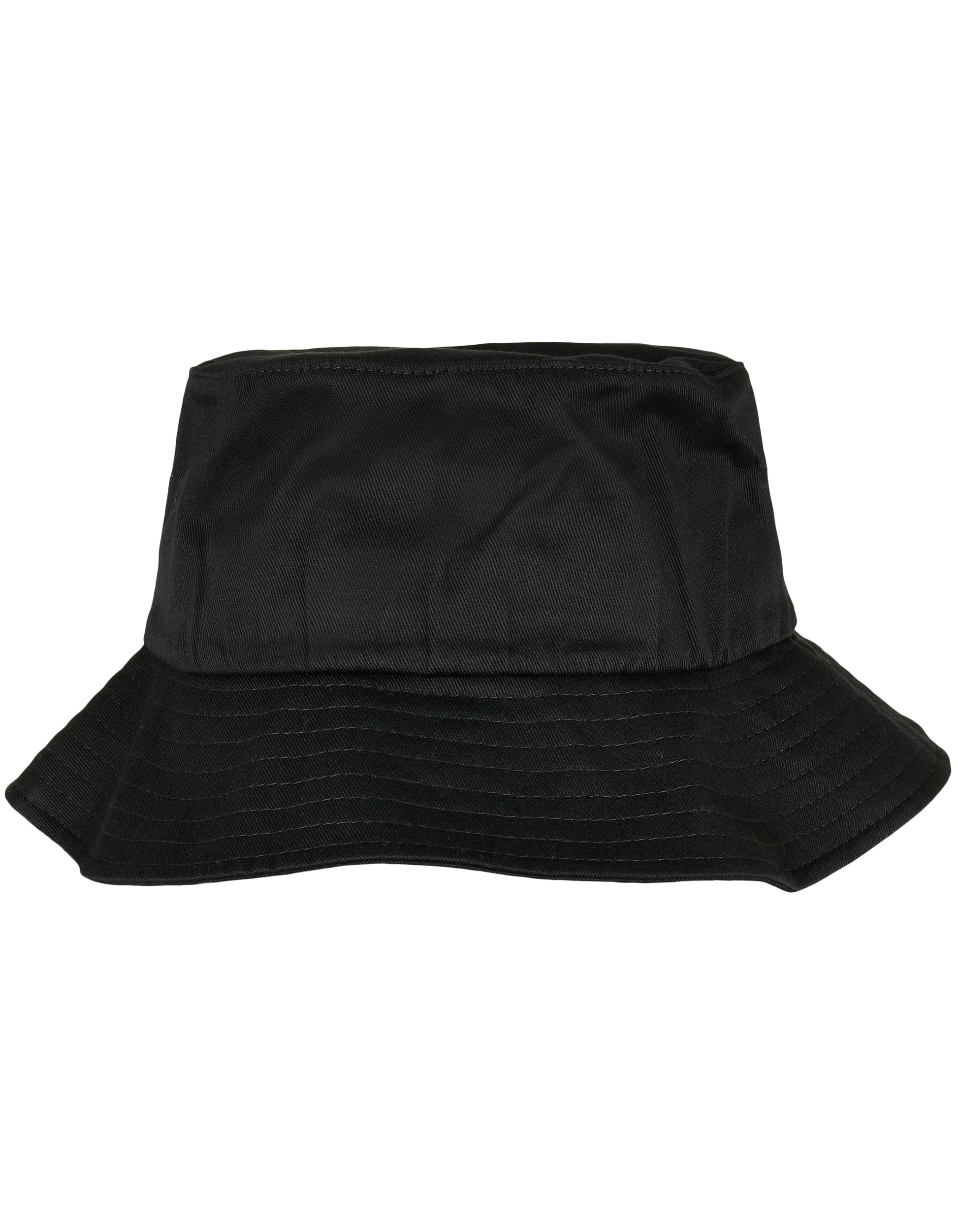 Organic Cotton Bucket Hat in Black, Größe One Size
