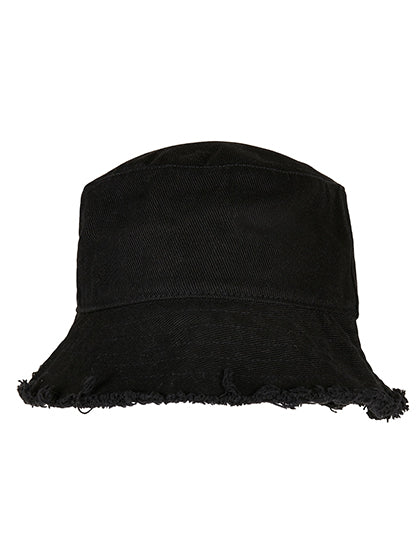 Open Edge Bucket Hat in Black, Größe One Size
