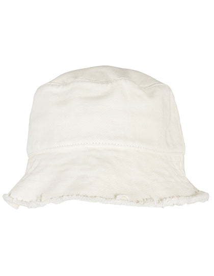 Open Edge Bucket Hat in Off White, Größe One Size