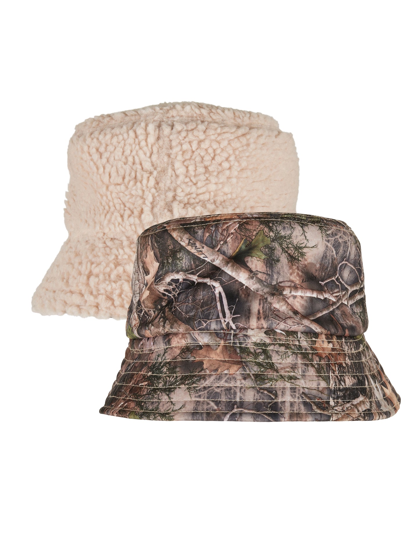 Sherpa Real Tree Camo Reversible Bucket Hat in Camo Tree, Größe One Size