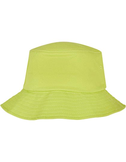 Flexfit Cotton Twill Bucket Hat in Green Glow, Größe One Size