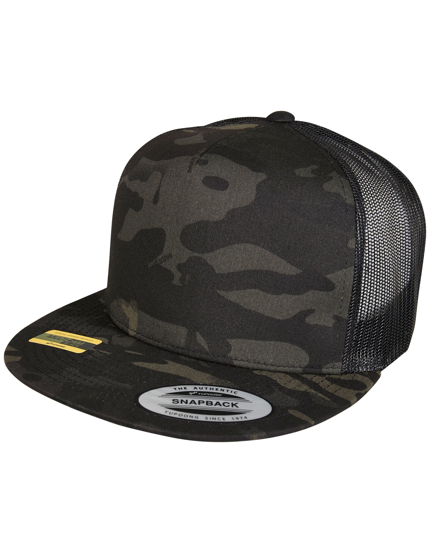 Multicam Trucker Cap in Black, Größe One Size