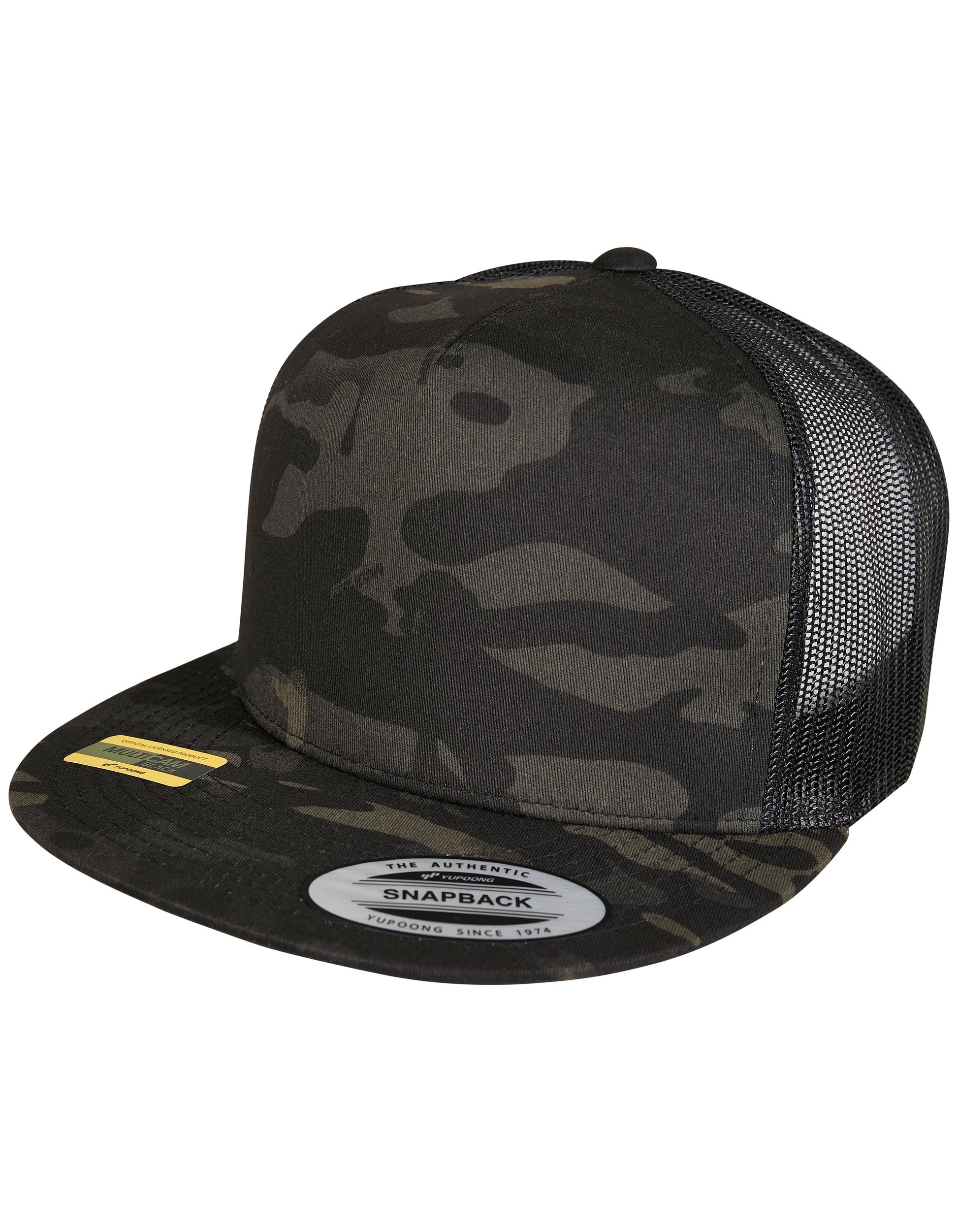 Multicam Trucker Cap in Black, Größe One Size