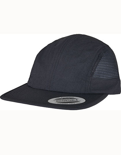 Nylon Snapback in Navy, Größe One Size