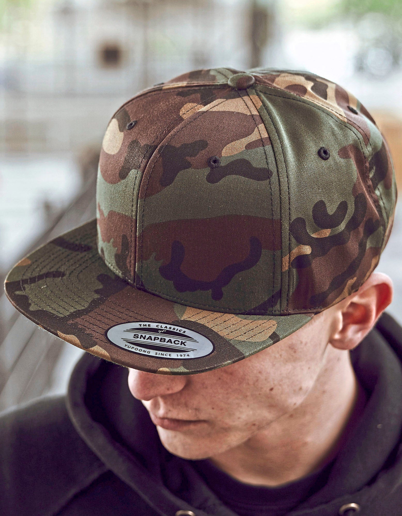 Camo Classic Snapback Cap