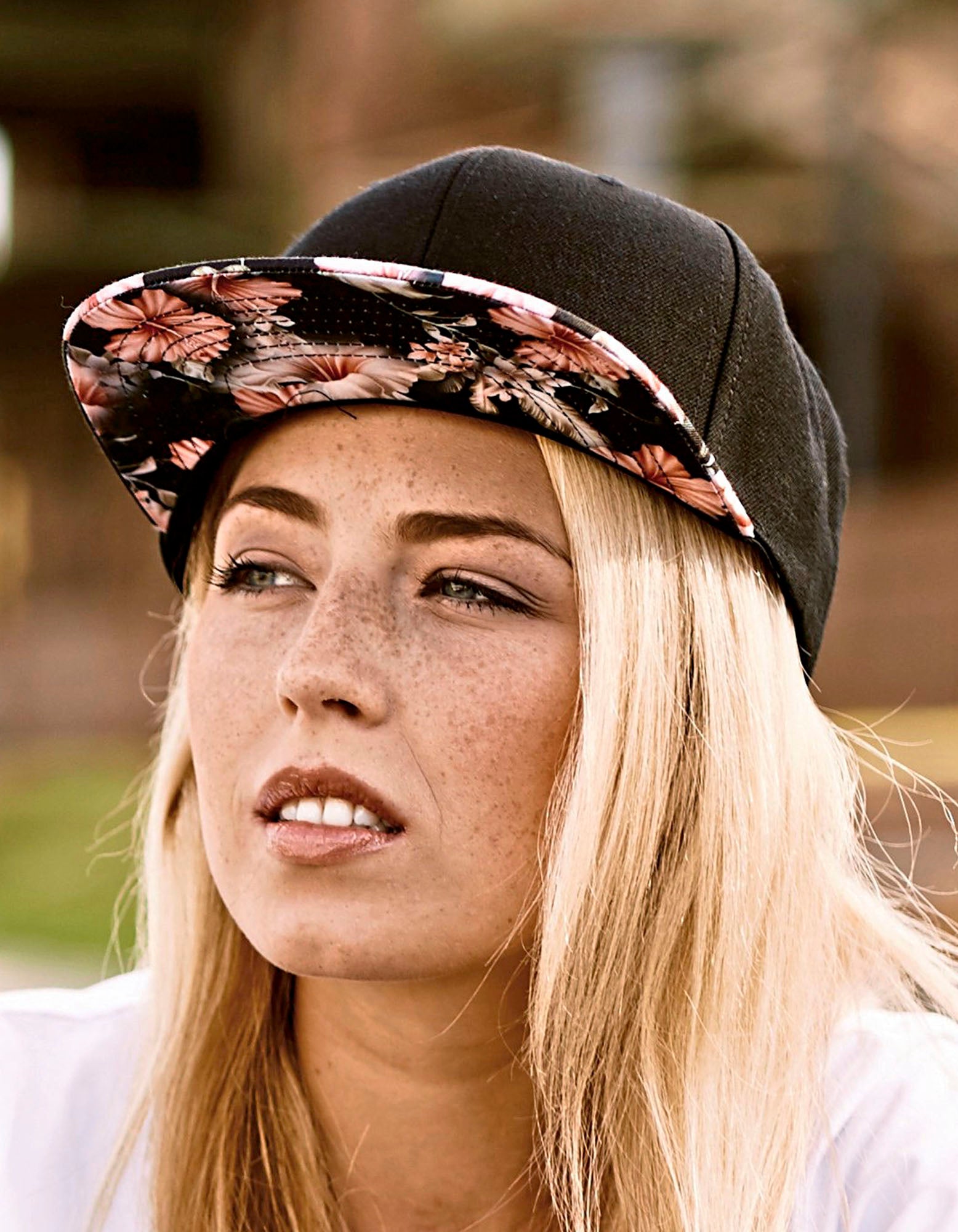 Floral Snapback