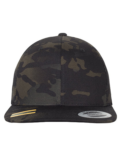 Classic Snapback Multicam in Black Multicam, Größe One Size