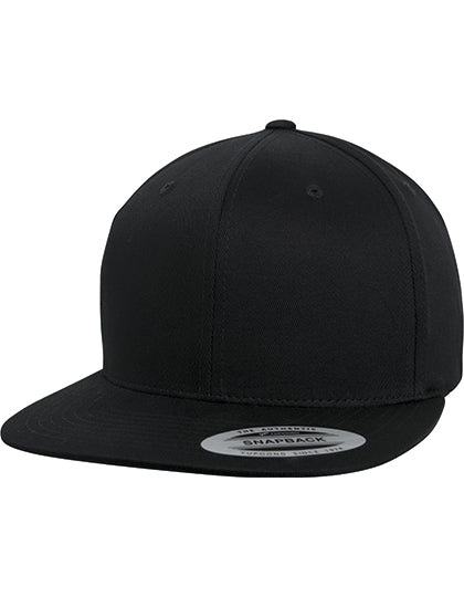 Organic Cotton Snapback in Black, Größe One Size