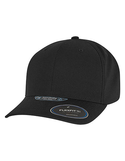 Flexfit NU Adjustable Snapback in Black, Größe One Size