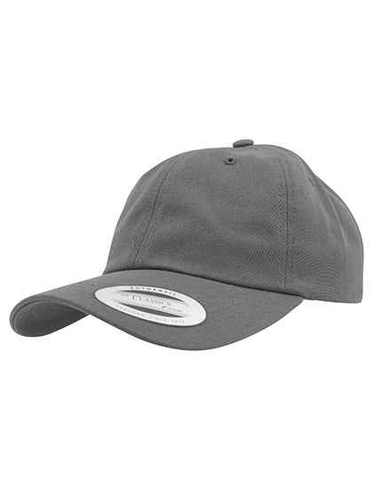 Low Profile Cotton Twill in Dark Grey, Größe One Size