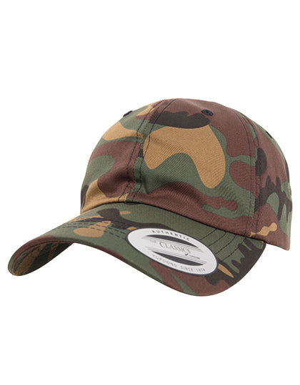 Low Profile Cotton Twill in Green Camo, Größe One Size