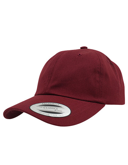 Low Profile Cotton Twill in Maroon, Größe One Size