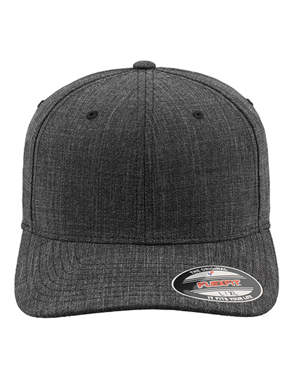 Fine Melange Flexfit in Black, Größe L/XL
