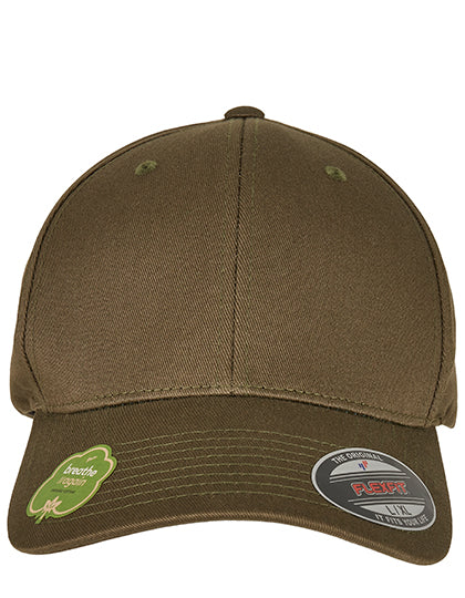 Flexfit Organic Cotton Cap in Burnt Olive, Größe L/XL