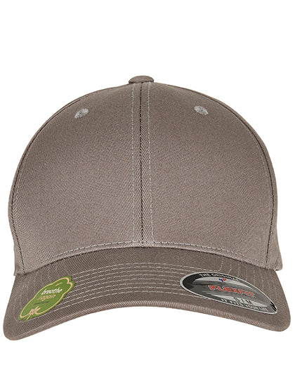 Flexfit Organic Cotton Cap in Pale Grey, Größe L/XL