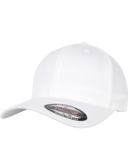 Flexfit Organic Cotton Cap in White, Größe L/XL