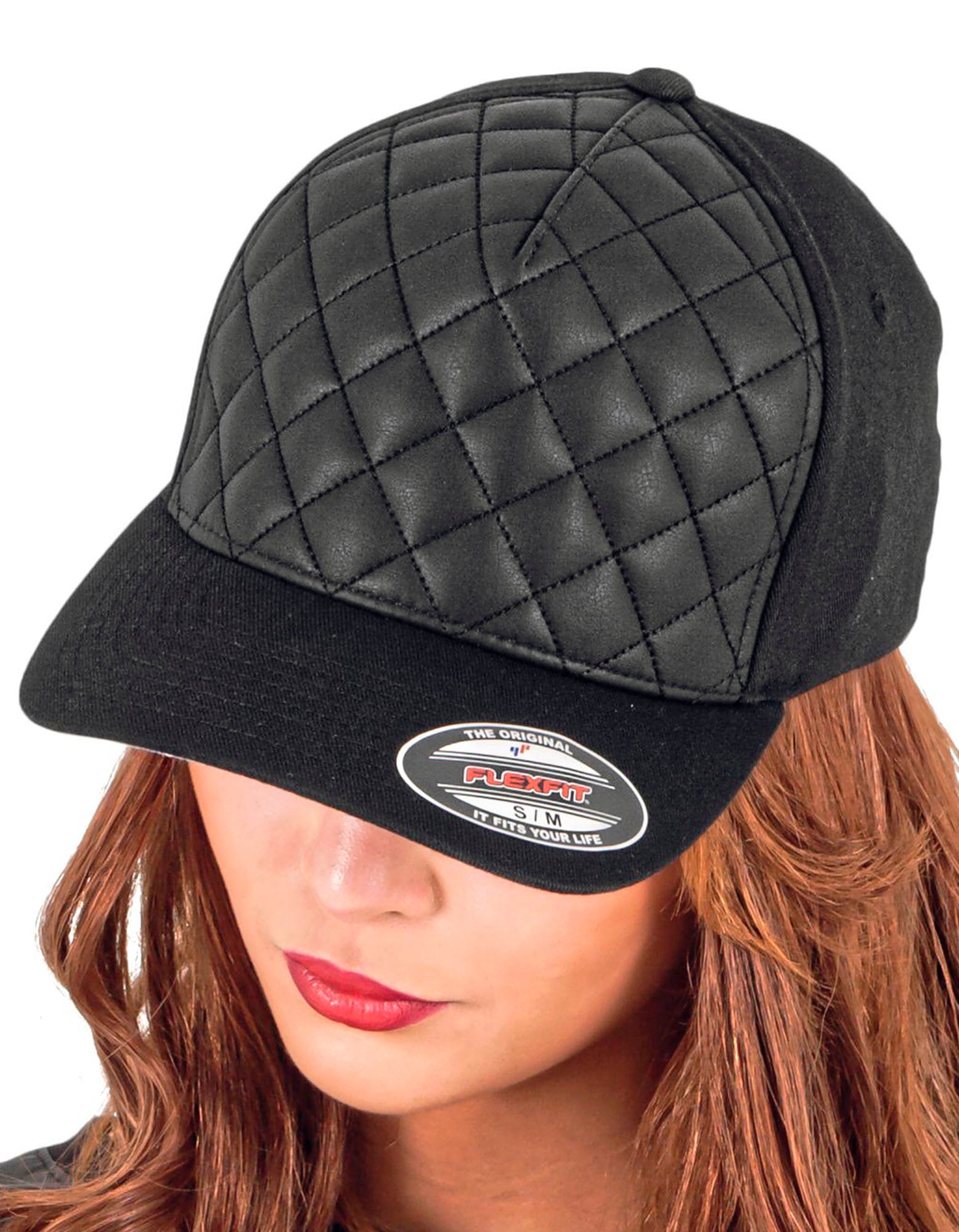 Diamond Quilted Flexfit Cap