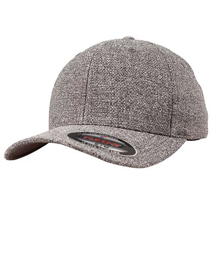 Flexfit Melange Cap in Dark Heather Grey, Größe L/XL