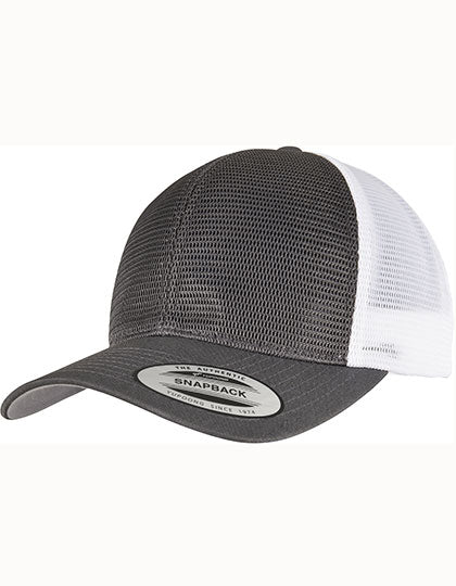 360° Omnimesh 2-Tone Cap in Charcoal, Größe One Size