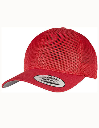 360° Omnimesh Cap in Red, Größe One Size