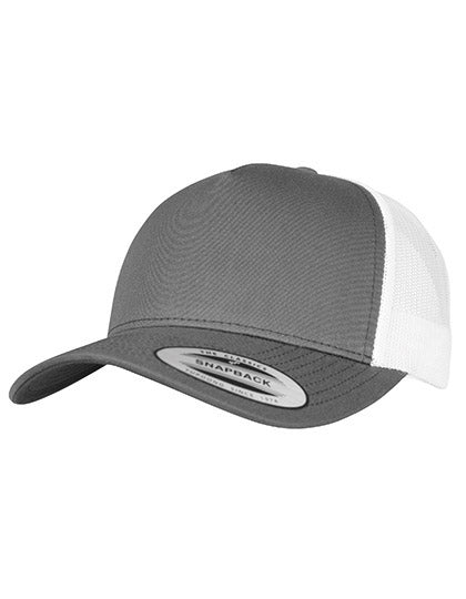 5-Panel Retro Trucker 2-Tone Cap in Charcoal, Größe One Size