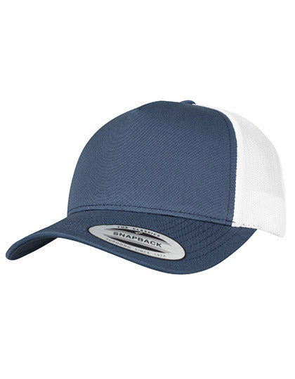 5-Panel Retro Trucker 2-Tone Cap in Navy, Größe One Size