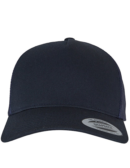 5-Panel Retro Trucker Cap in Dark Navy, Größe One Size